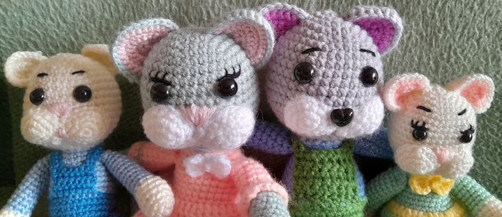 amigurumi macska