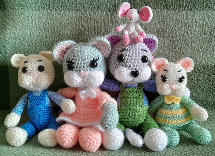 amigurumi macska