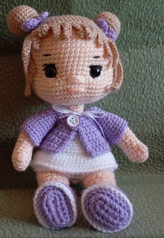 578. Amigurumi baba videóval