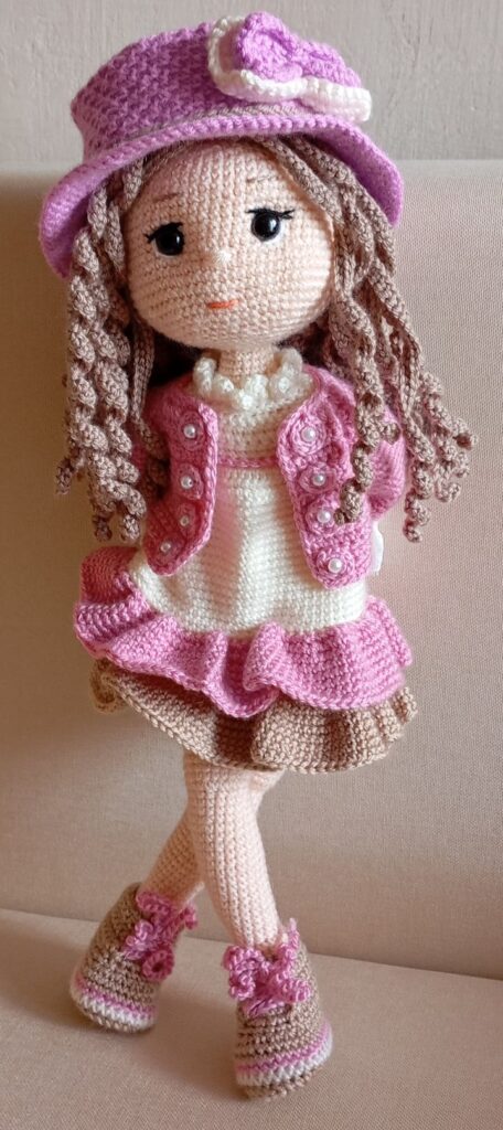 Amigurumi horgolt Rosalin baba