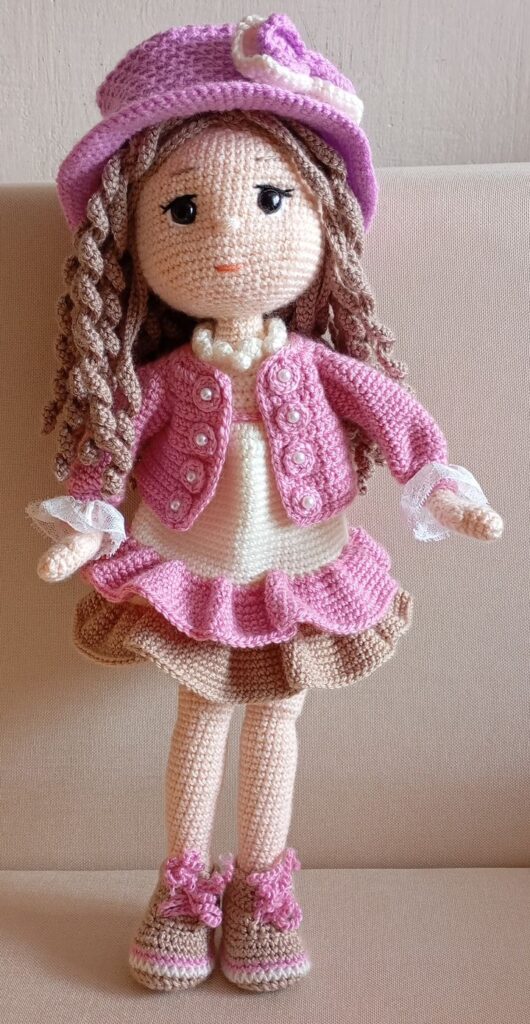 Amigurumi horgolt Rosalin baba