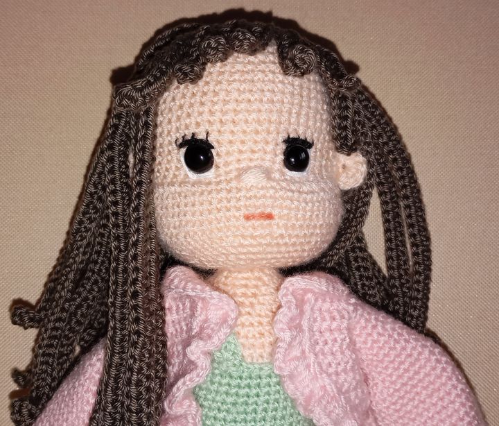 Amigurumi horgolt Bahar baba