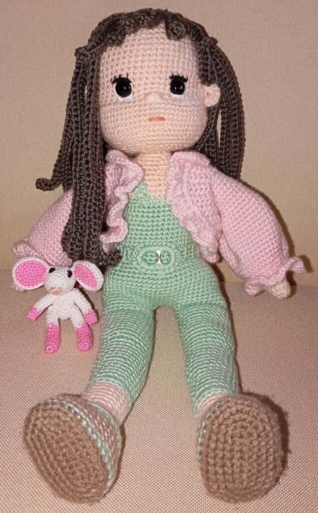 Amigurumi horgolt Bahar baba