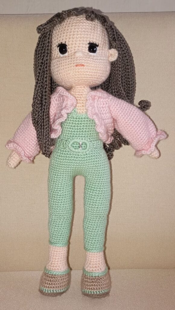 Amigurumi horgolt Bahar baba