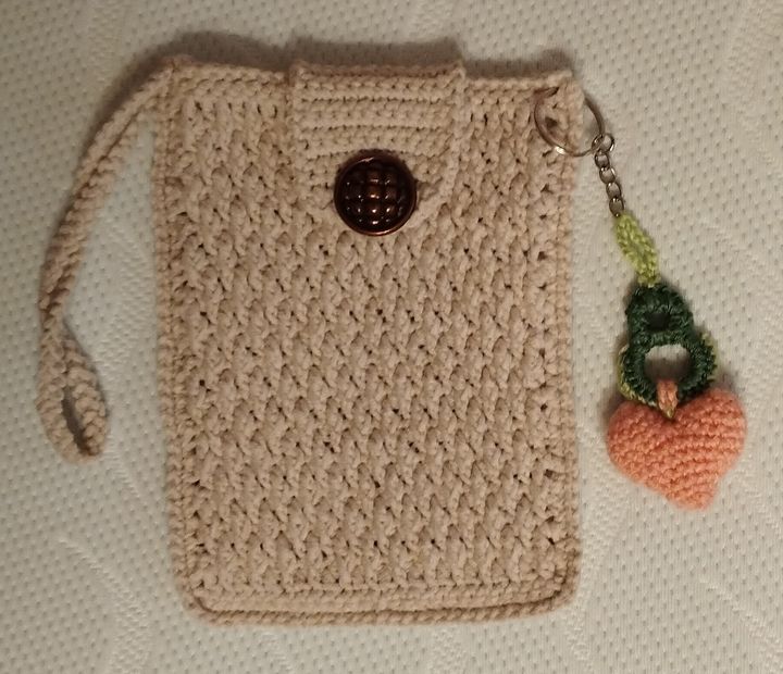 768. Horgolt telefontok leírással