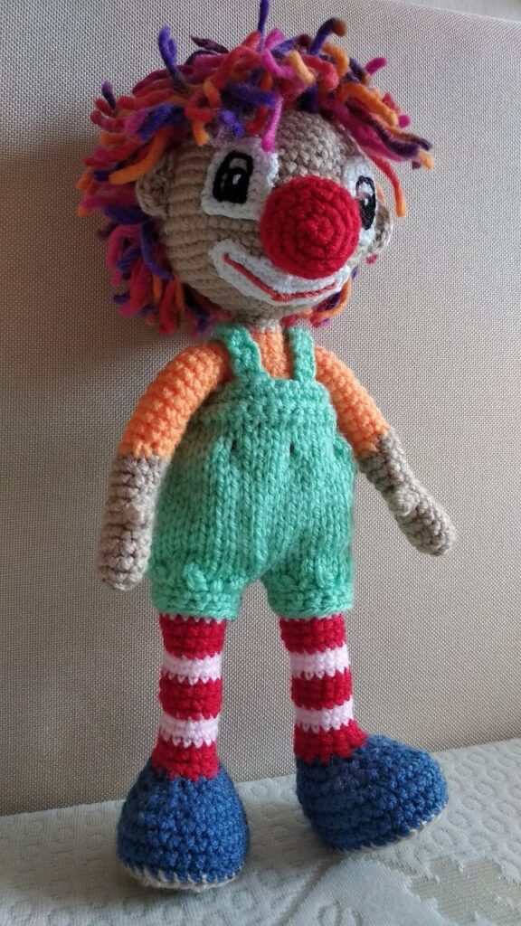 Amigurumi bohóc
