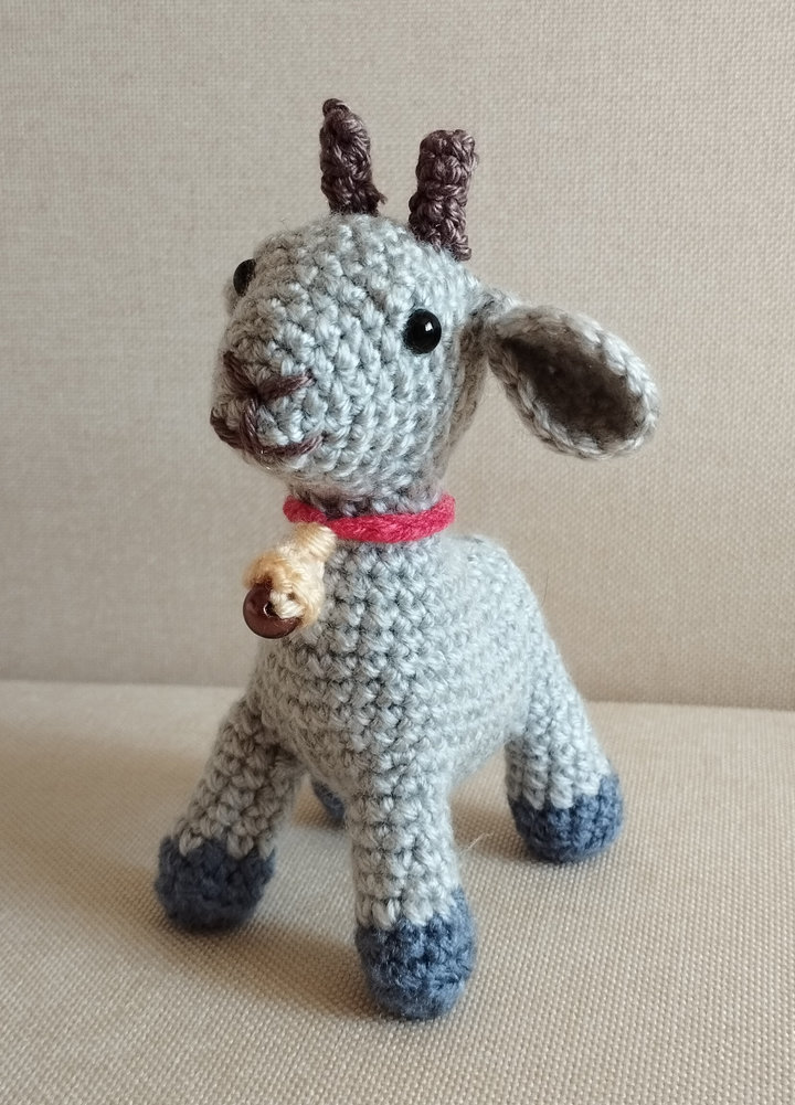 Amigurumi kecske