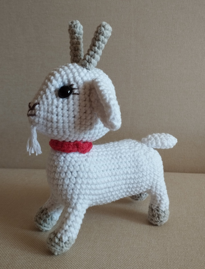 Amigurumi kecske