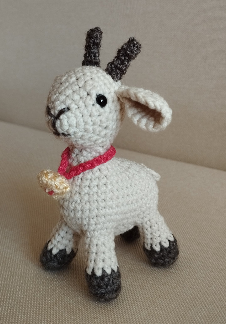 Amigurumi kecske