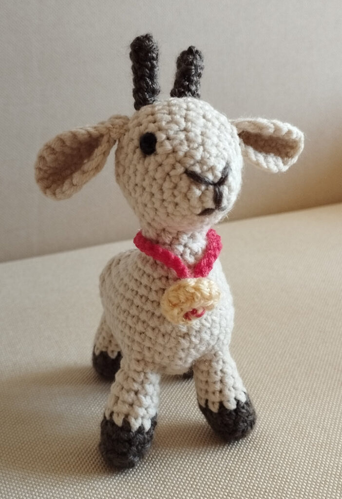 Amigurumi kecske