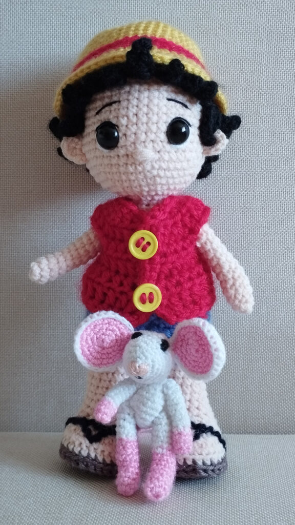 Amigurumi Monkey D. Luffy