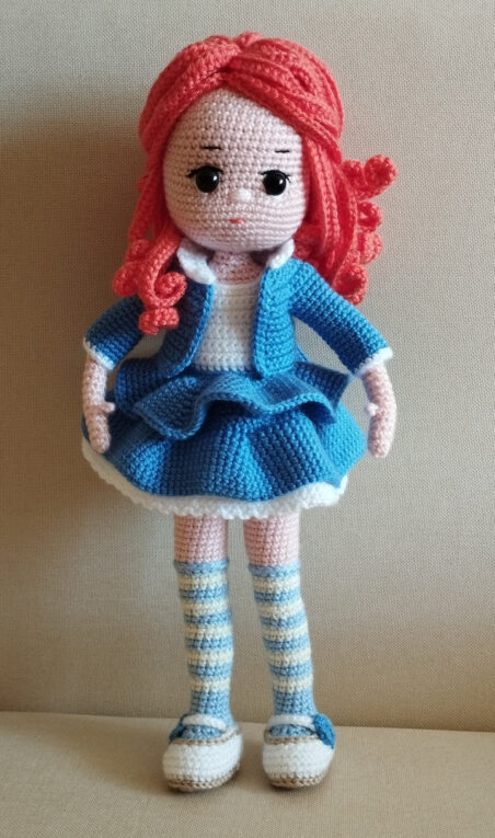 838. Amigurumi baba videóval