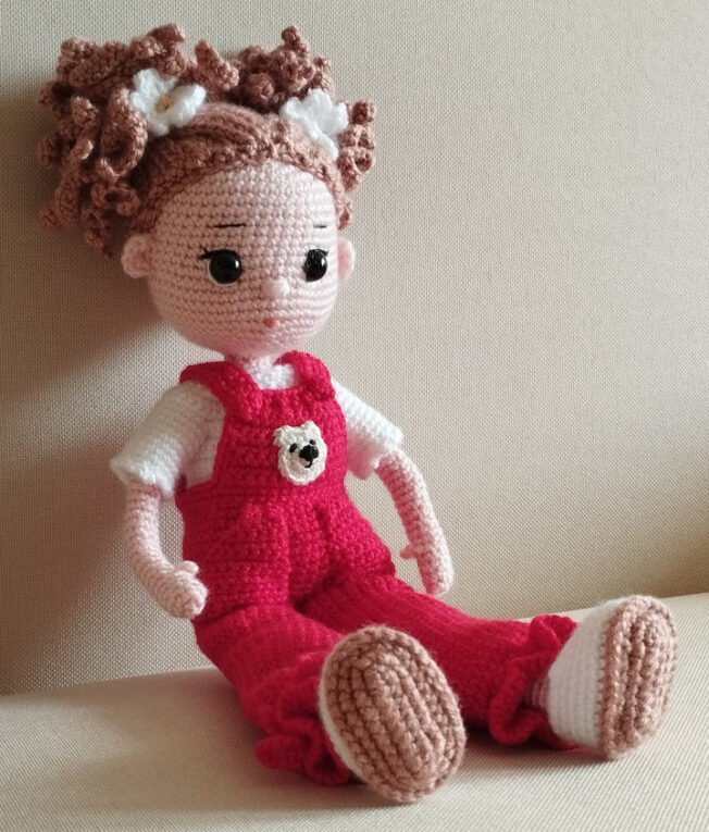 839. Amigurumi baba videóval
