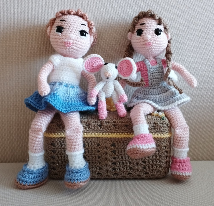 Amigurumi babák
