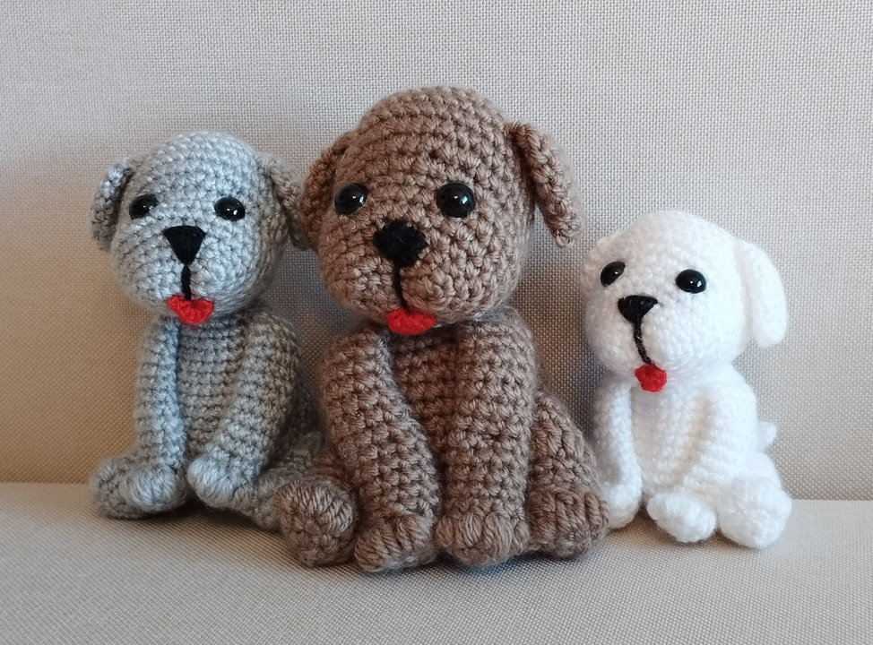 851. Amigurumi kutya videóval