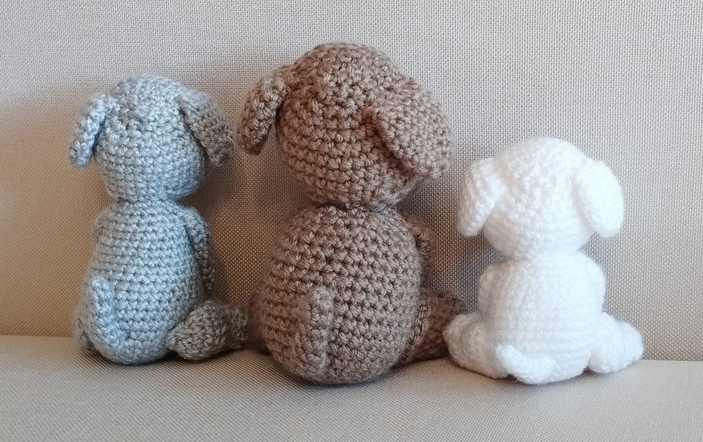 Amigurumi kutya