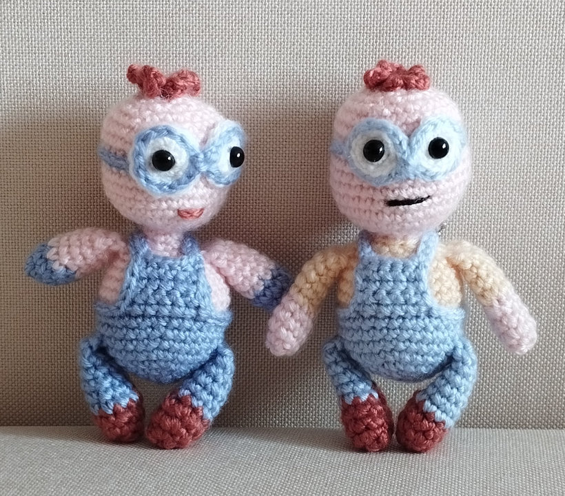 853. Amigurumi Minyon videóval